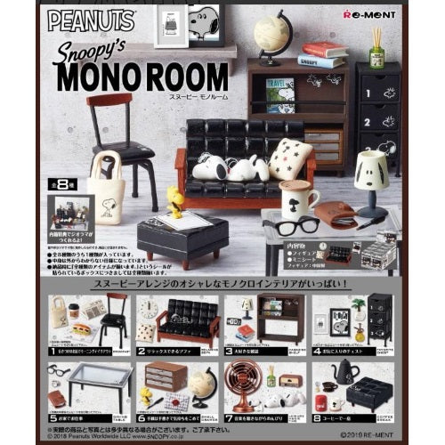 Peanuts Snoopy's Mono Room Re-ment Miniature Doll Furniture