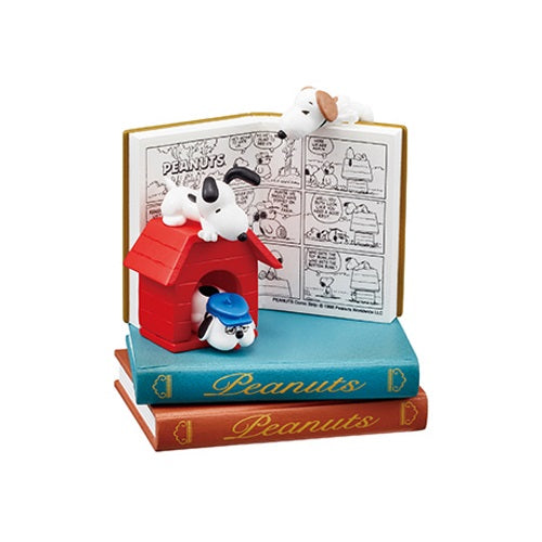 Peanuts Snoopy Nano Bookworld 2.5-Inch Re-ment Collectible Figure