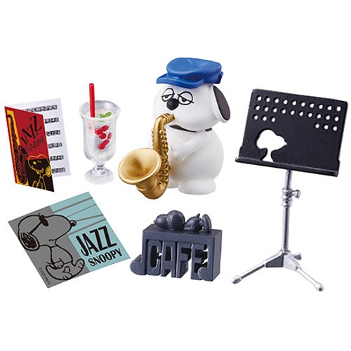 Peanuts Snoopy Little Jazz Cafe Re-Ment Miniature Doll Furniture