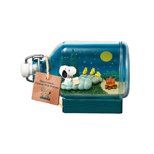 Peanuts Happiness With Snoopy 3-Inch Terrarium Re-Ment Collectible Toy