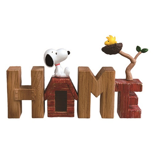 Peanuts Snoopy Collection Of Words Re-Ment 3-Inch Collectible Toy