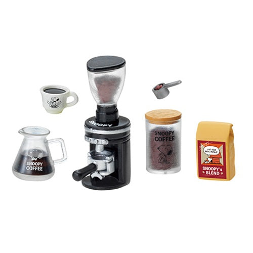 Peanuts Snoopy Coffee Roastery And Cafe Re-Ment Miniature Doll Furniture