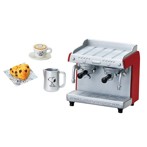 Peanuts Snoopy Coffee Roastery And Cafe Re-Ment Miniature Doll Furniture