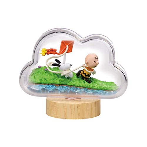 Peanuts Snoopy Weather Terrarium Re-Ment Collectible Toy