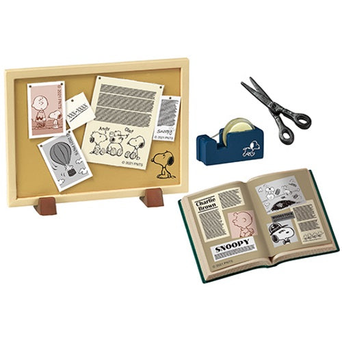 Peanuts Snoopy Vintage Writing Room Re-Ment Miniature Doll Furniture