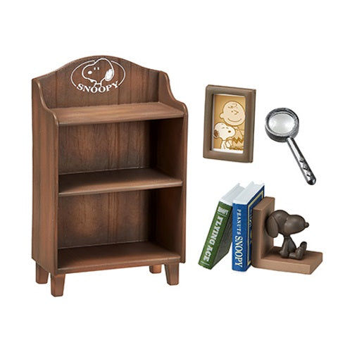 Peanuts Snoopy Vintage Writing Room Re-Ment Miniature Doll Furniture