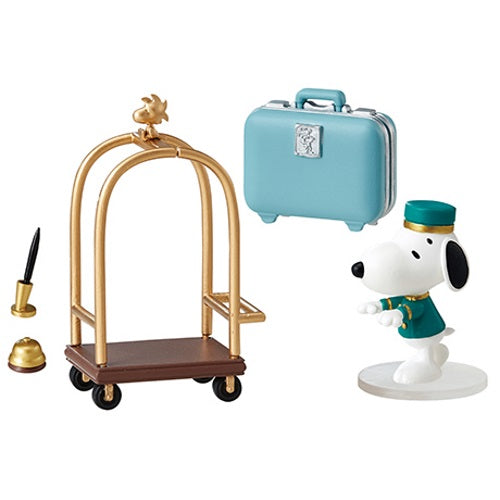 Peanuts Snoopy Hotel Life Re-Ment Miniature Doll Furniture