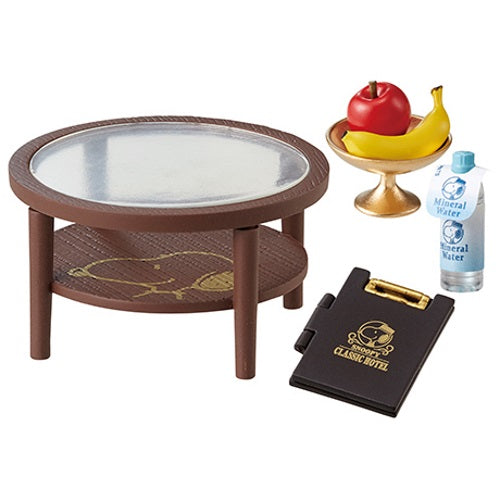 Peanuts Snoopy Hotel Life Re-Ment Miniature Doll Furniture