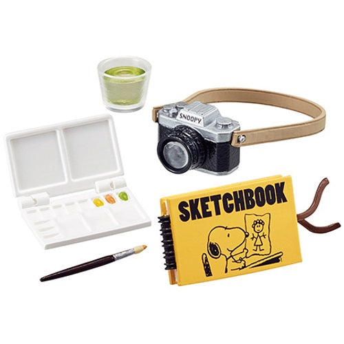 Peanuts Snoopy's Art Studio Re-Ment Miniature Doll Furniture