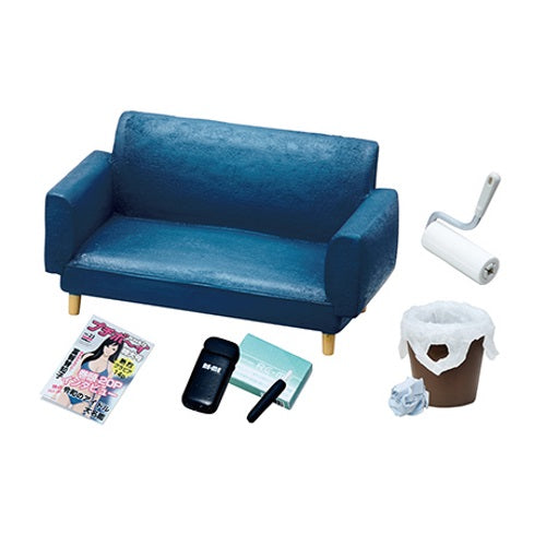 Petit Sample Series Mens Room Re-Ment Miniature Doll Furniture