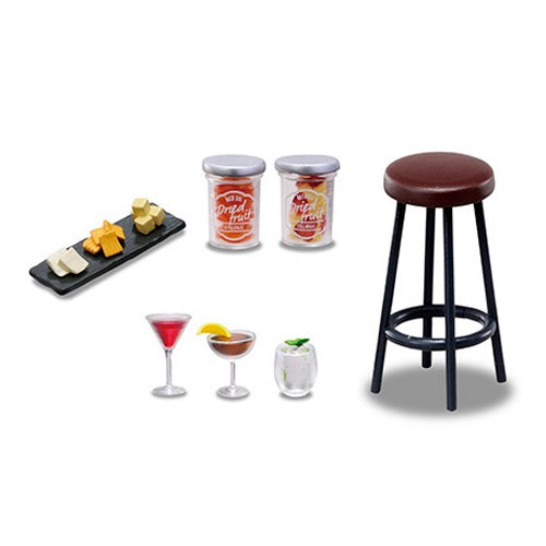 Petit Sample Tiny Bar Re-Ment Miniature Doll Furniture