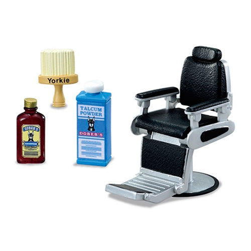 Petit Sample Dober's Barber Shop Re-Ment Miniature Doll Furniture