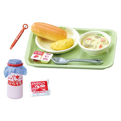 Petite Sample Favorite School Subject Is Lunch Re-Ment Miniature Doll Furniture