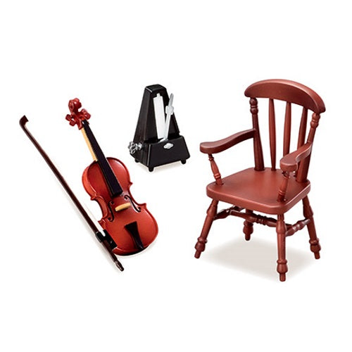 Petite Sample Detective Room Re-Ment Miniature Doll Furniture