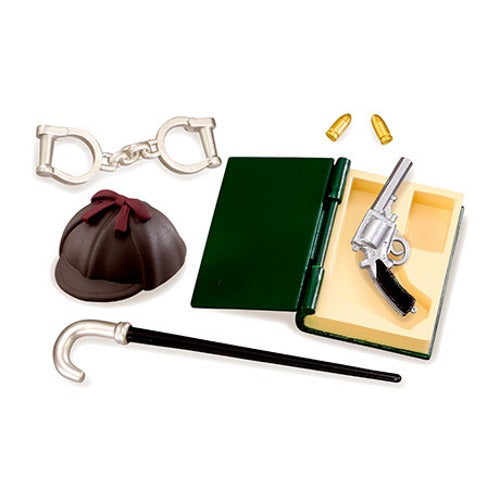Petite Sample Detective Room Re-Ment Miniature Doll Furniture
