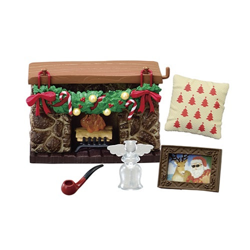 Petite Sample Santa Claus's House Re-Ment Miniature Doll Furniture