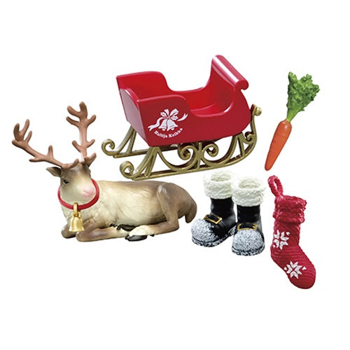 Petite Sample Santa Claus's House Re-Ment Miniature Doll Furniture