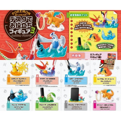 Pokemon Desktop Helper 3 Re-ment Collectible Figure