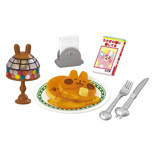 Pisuke & Rabbit Coffee Shop Re-ment Miniature Doll Furniture
