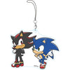 Sonic The Hedgehog Chokokawa Twin Strap Sega Acrylic 2.5-Inch Key Chain