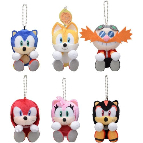 Sonic The Hedgehog And You Sega Japan 2.5-Inch Plush Doll Key Chain