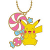 Pokemon Pikachu Sweets Stained Glass Ball Chain Key Chain