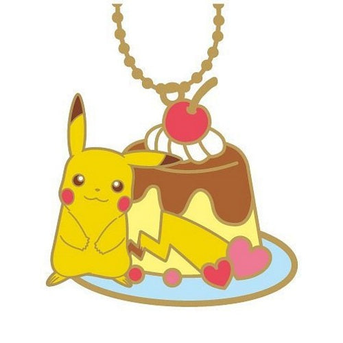 Pokemon Pikachu Sweets Stained Glass Ball Chain Key Chain