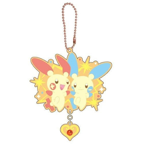 Pokemon Kirakira Glitter Jewel Rubber Mascot Key Chain