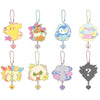 Pokemon Kirakira Glitter Jewel Rubber Mascot Key Chain