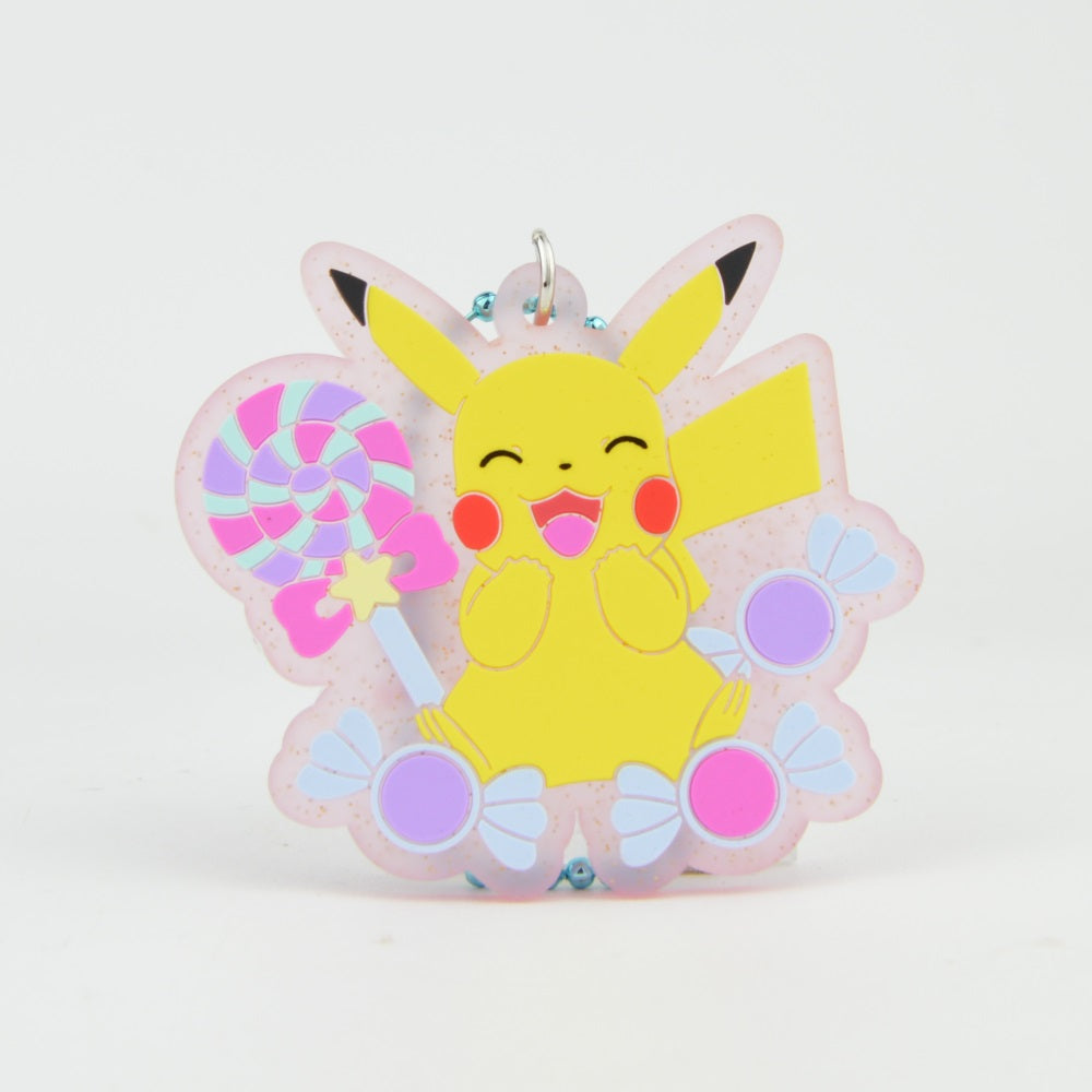 Pokemon Electric Series SK Japan Glitter Rubber Key Chain