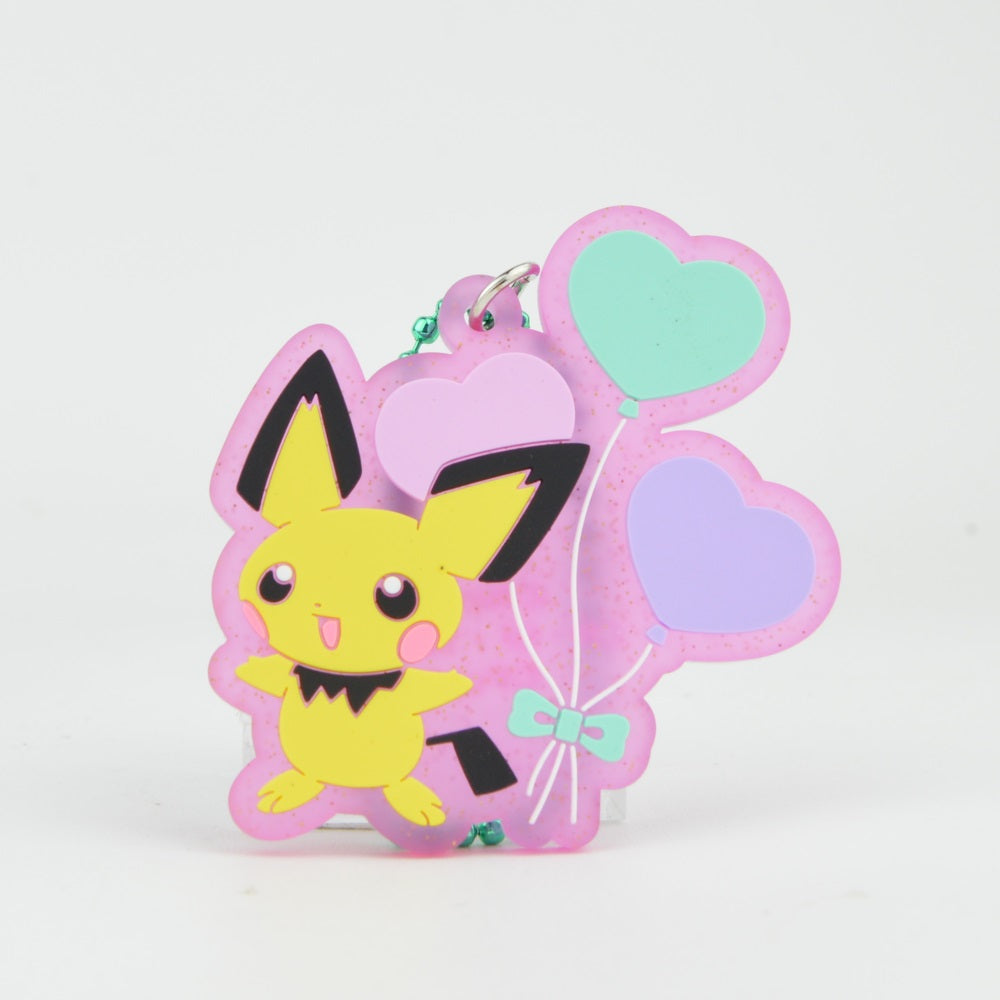 Pokemon Electric Series SK Japan Glitter Rubber Key Chain