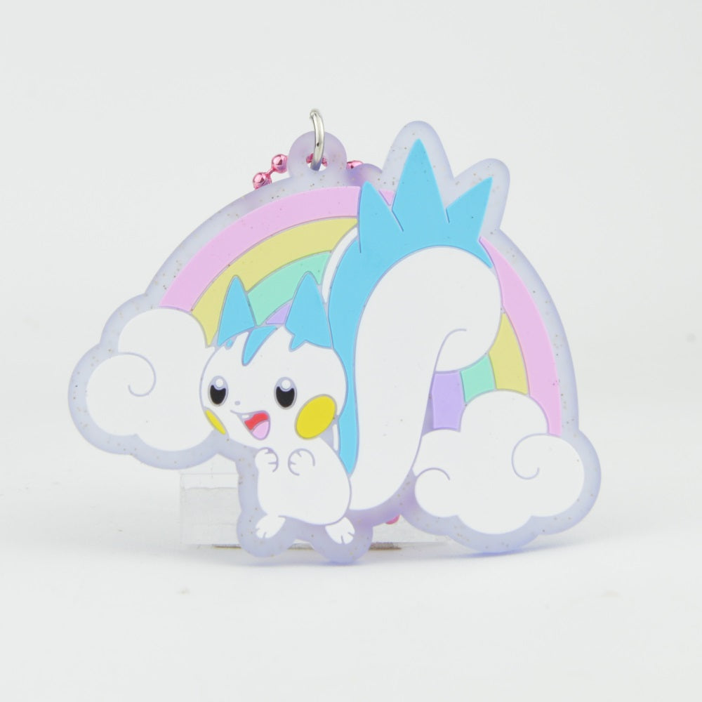 Pokemon Electric Series SK Japan Glitter Rubber Key Chain