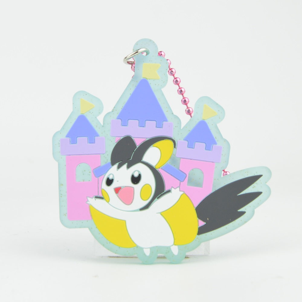 Pokemon Electric Series SK Japan Glitter Rubber Key Chain
