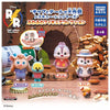 Disney Chip And Dale Rescue Rangers Flocked Fuzzy Figure Takara Tomy 2-Inch Mini-Figure