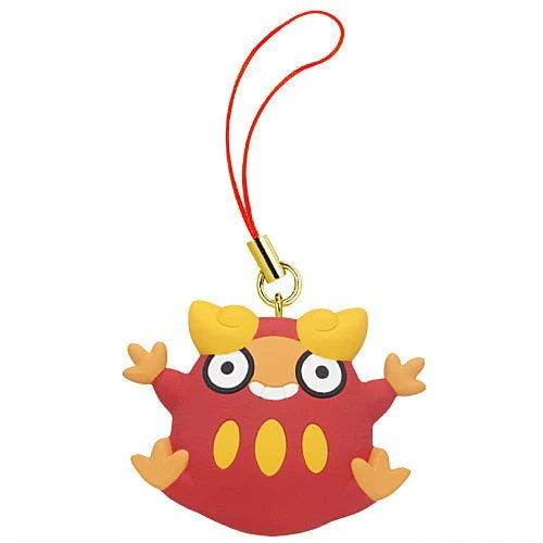 Pokemon Fire Type Petanko Mascot Takara Tomy 1-Inch Key Chain