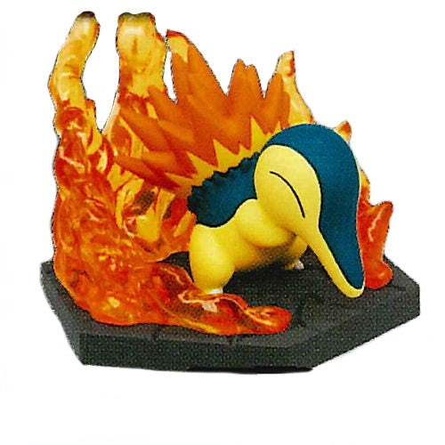 Pokemon Diorama Collect Grass And Fire Takara Tomy 3-Inch