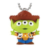 Disney Pixar Alien Purapura Mascot Takara Tomy 1.5-Inch Mini-Figure Key Chain