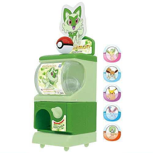 Pokemon Gacha Machine Paldea Region Takara Tomy 3-Inch Collectible Toy