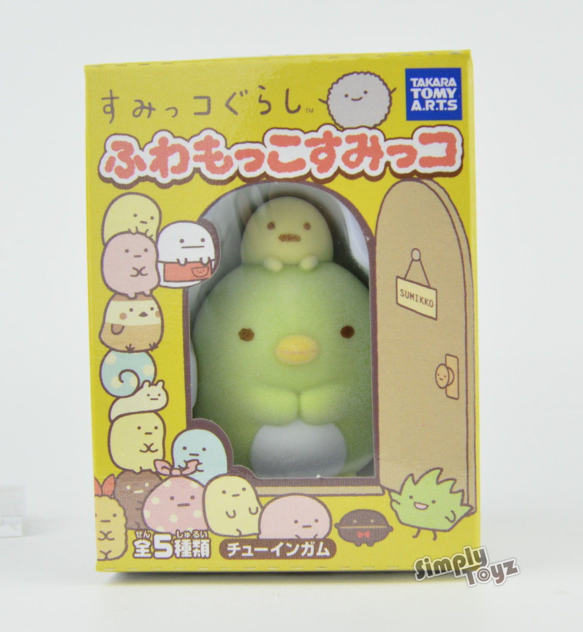 San-X Sumikko Gurashi Fuwamokko Flocked Fuzzy 3-Inch Mini-Figure 