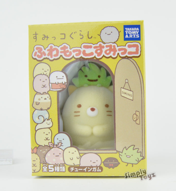 San-X Sumikko Gurashi Fuwamokko Flocked Fuzzy 3-Inch Mini-Figure