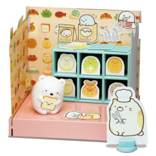 San-x Sumikko Gurashi Bread Making Class Takara Tomy Diorama Set