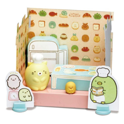 San-x Sumikko Gurashi Bread Making Class Takara Tomy Diorama Set