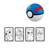 Pokemon Monster Ball Vol. 02 Takara Tomy 2-Inch Ball Stamp Collectible