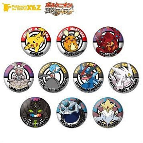 Pokemon XY Collection Can Badge Gashapon Pin
