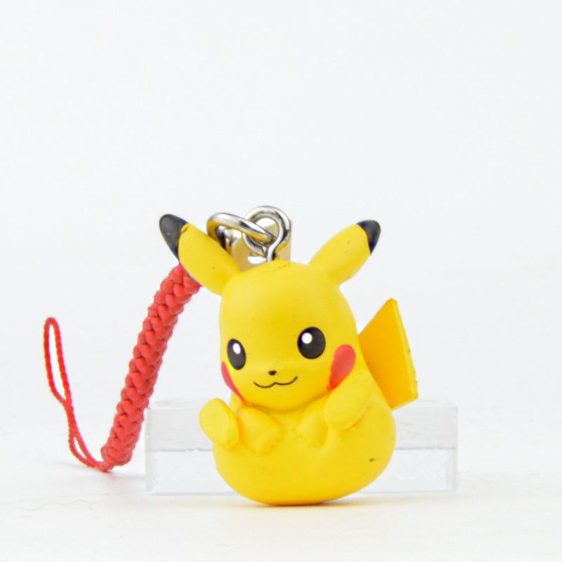 Pokemon Takara Tomy Arts Round Netsuke Strap Key Chain