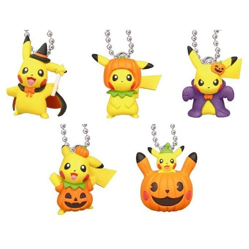 Pokemon Pikachu Halloween Mascot Key Chain Figure