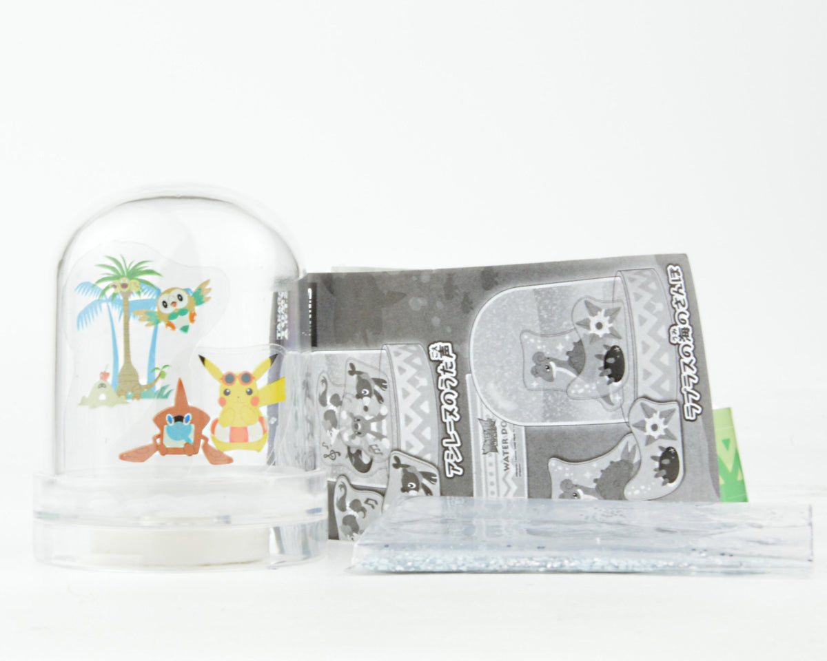 Pokemon Sun And Moon Mini Snow Globe Takara Tomy Collectible