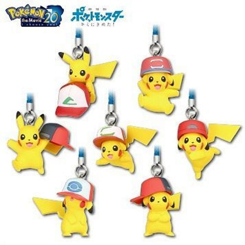 Pokemon I Choose You The Movie Pikachu Takara Tomy Netsuke Strap