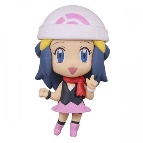 Pokemon Girls Deformed Figure Mascot Takara Tomy 1-Inch Mini-Figure Key Chain