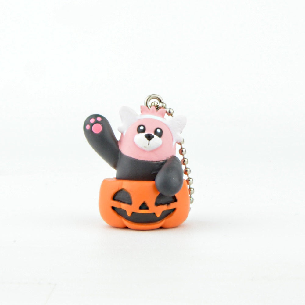 Pokemon Halloween Pumpkin Mascot Key Chain Mini-Figure